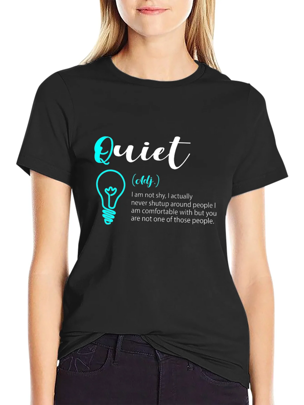 Quiet Definition T-Shirt - Introvert Humor Tee product image 2