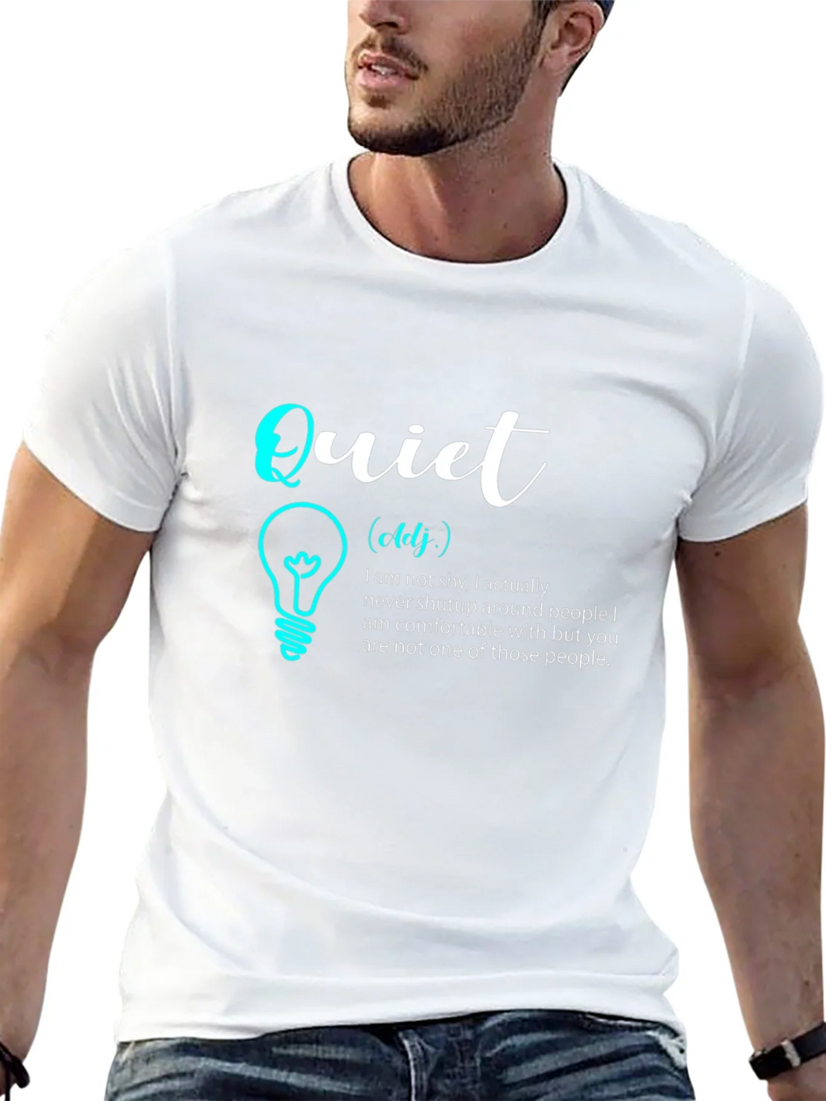 Quiet Definition T-Shirt - Introvert Humor Tee product image 9