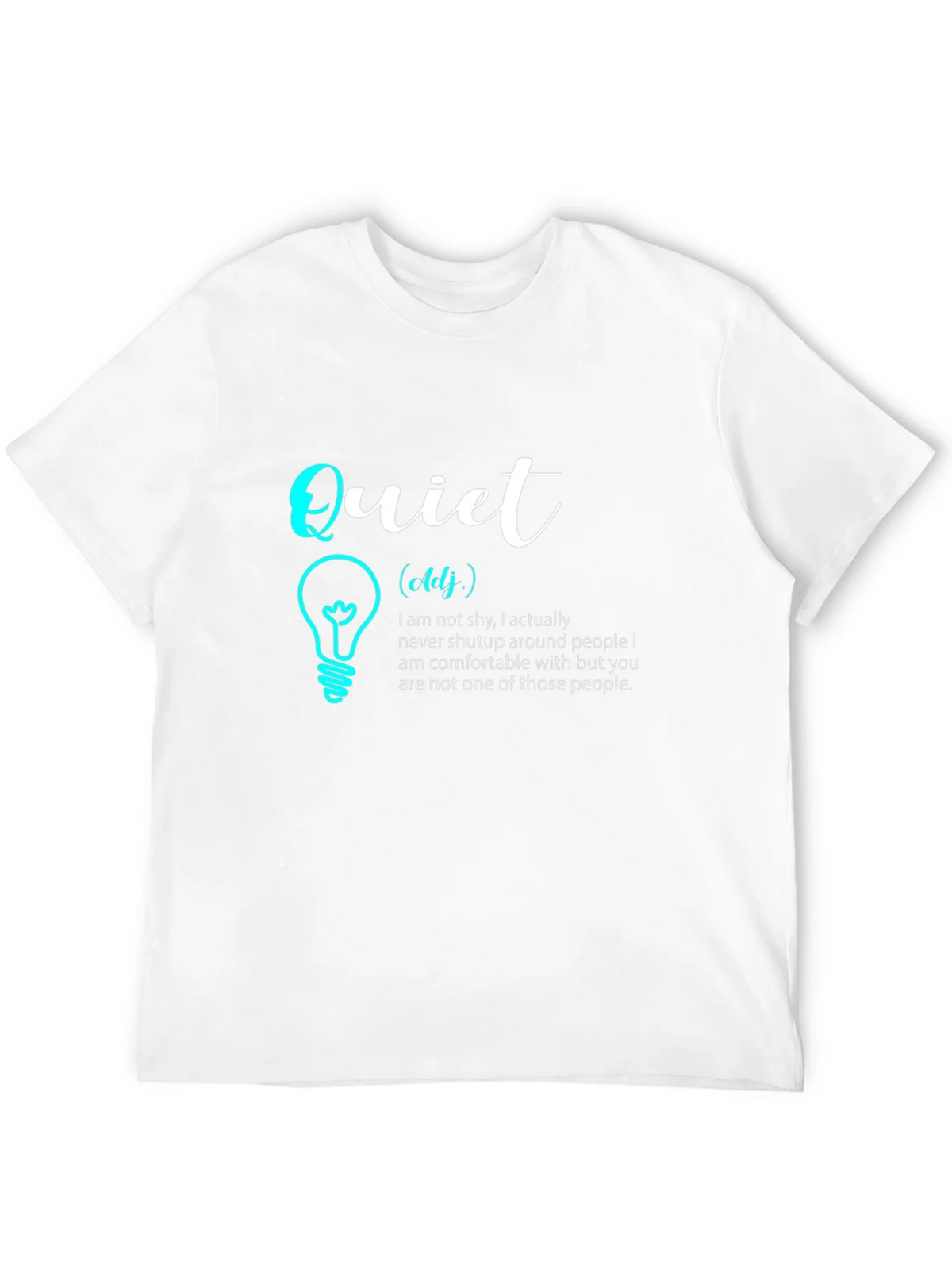 Quiet Definition T-Shirt - Introvert Humor Tee product image 8