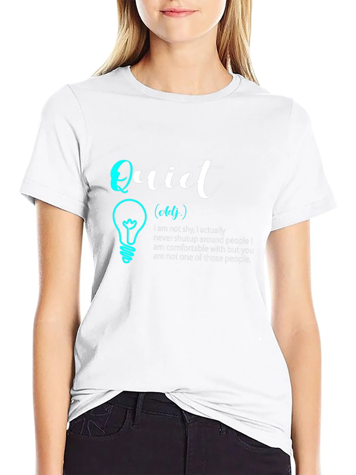 Quiet Definition T-Shirt - Introvert Humor Tee product image 6