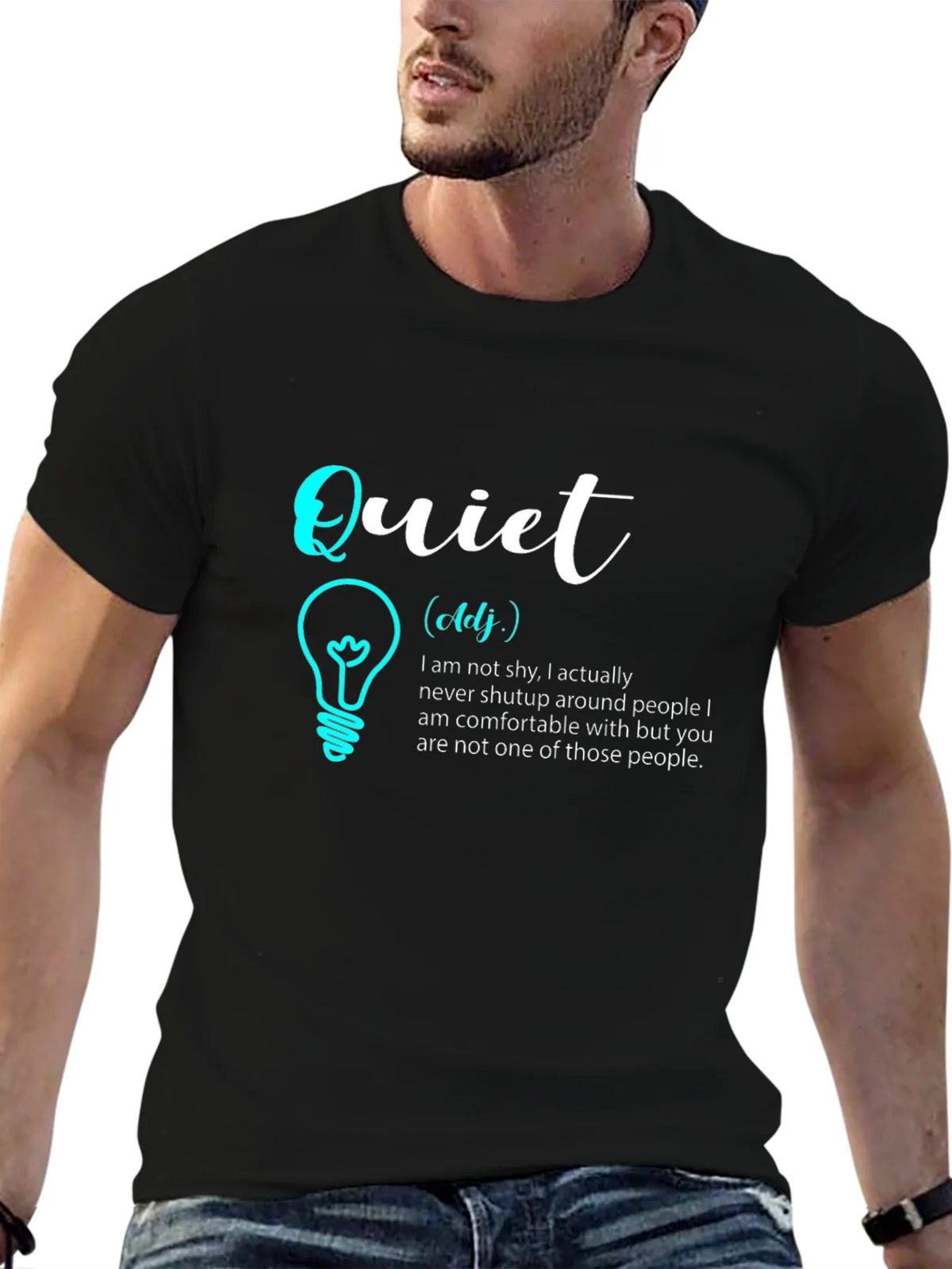 Quiet Definition T-Shirt - Introvert Humor Tee product image 5