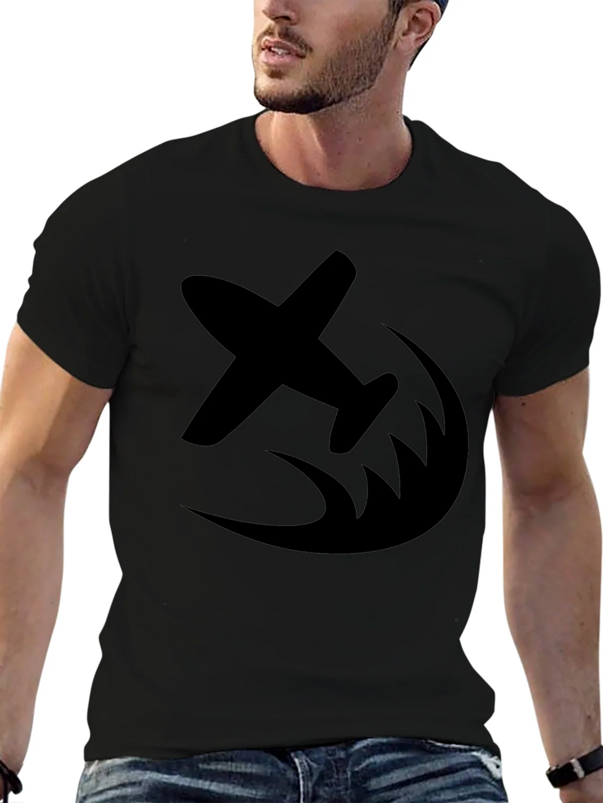 Airplane Graphic Tee - Fly High in Style product image 3