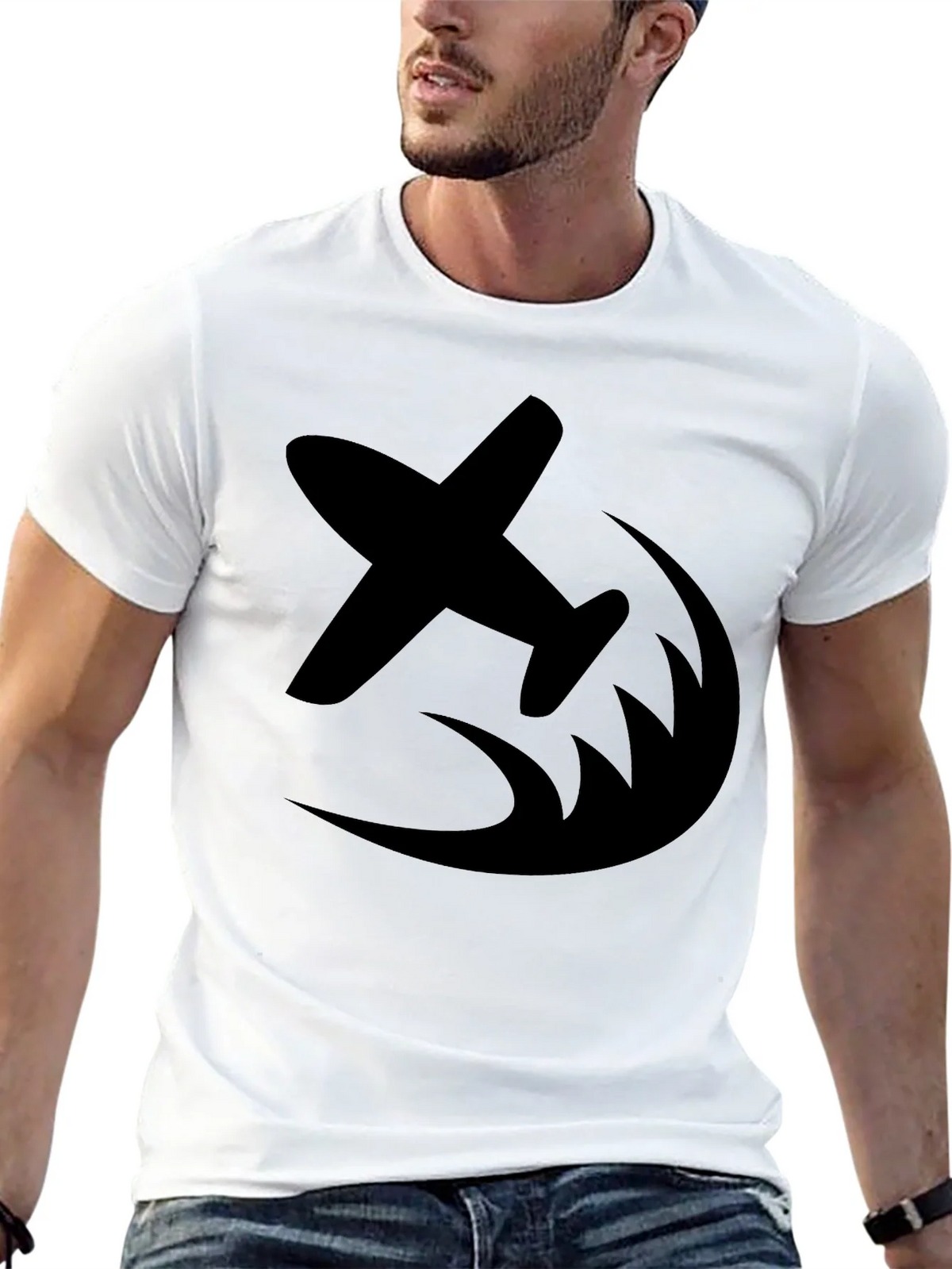 Airplane Graphic Tee - Fly High in Style product image 7