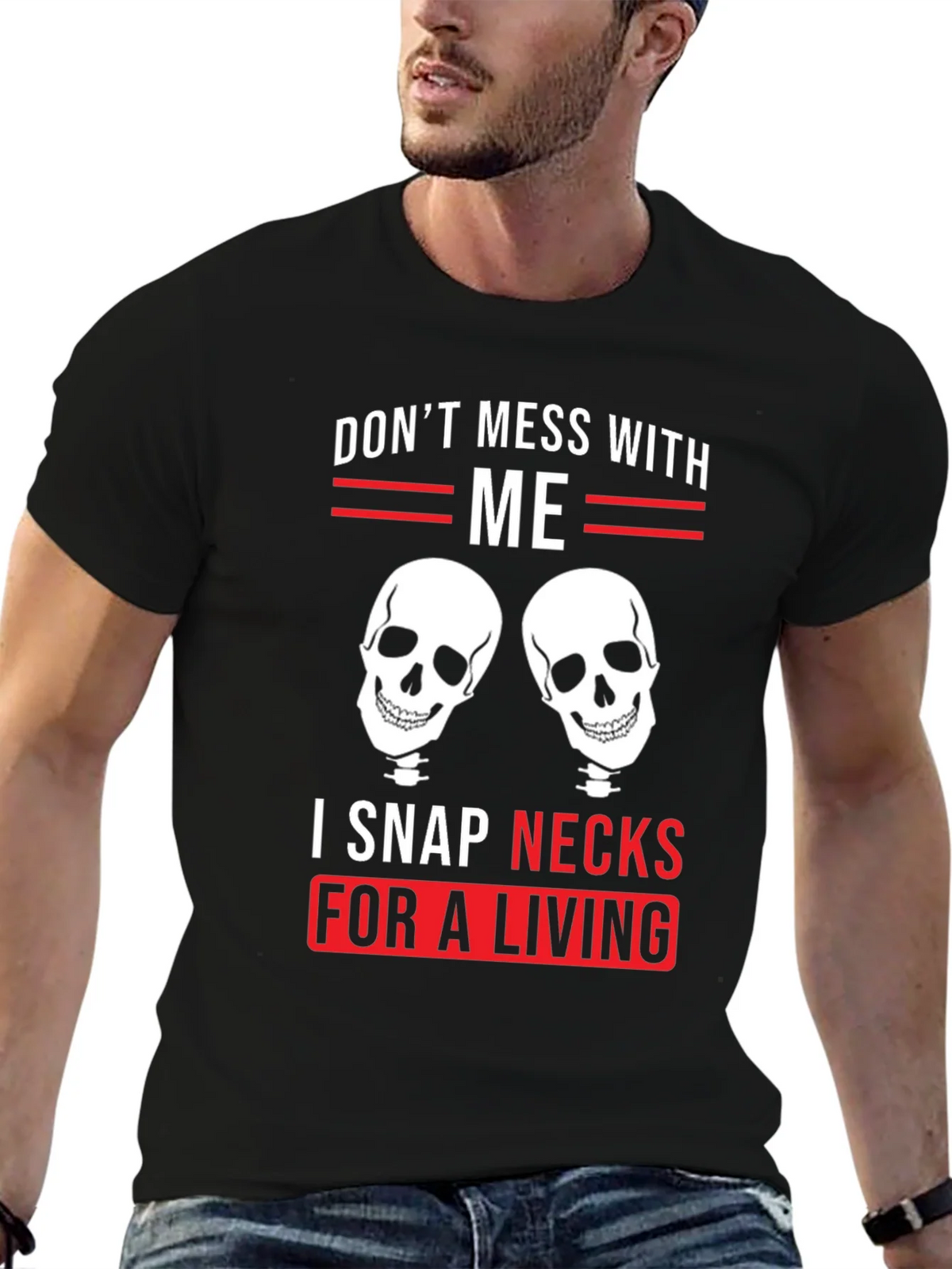 Dont Mess With Me - Snap Necks T-Shirt product image 3