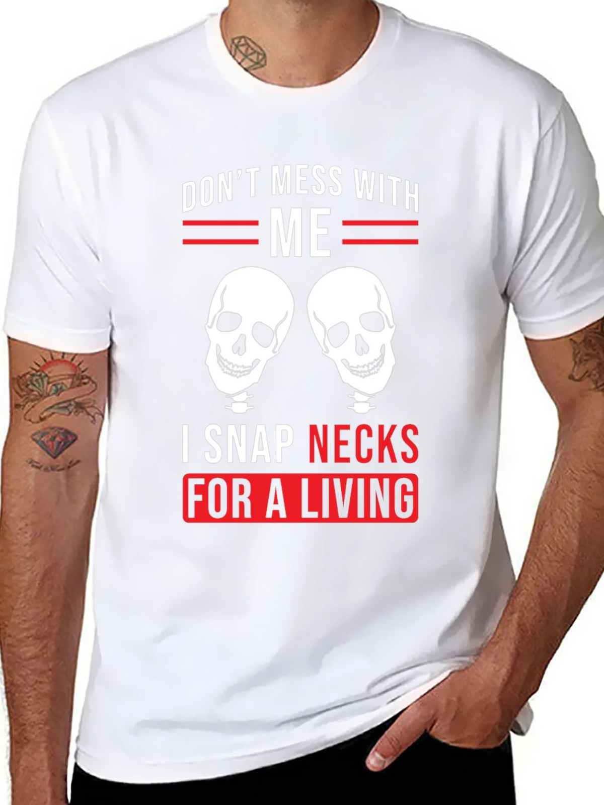 Dont Mess With Me - Snap Necks T-Shirt product image 4