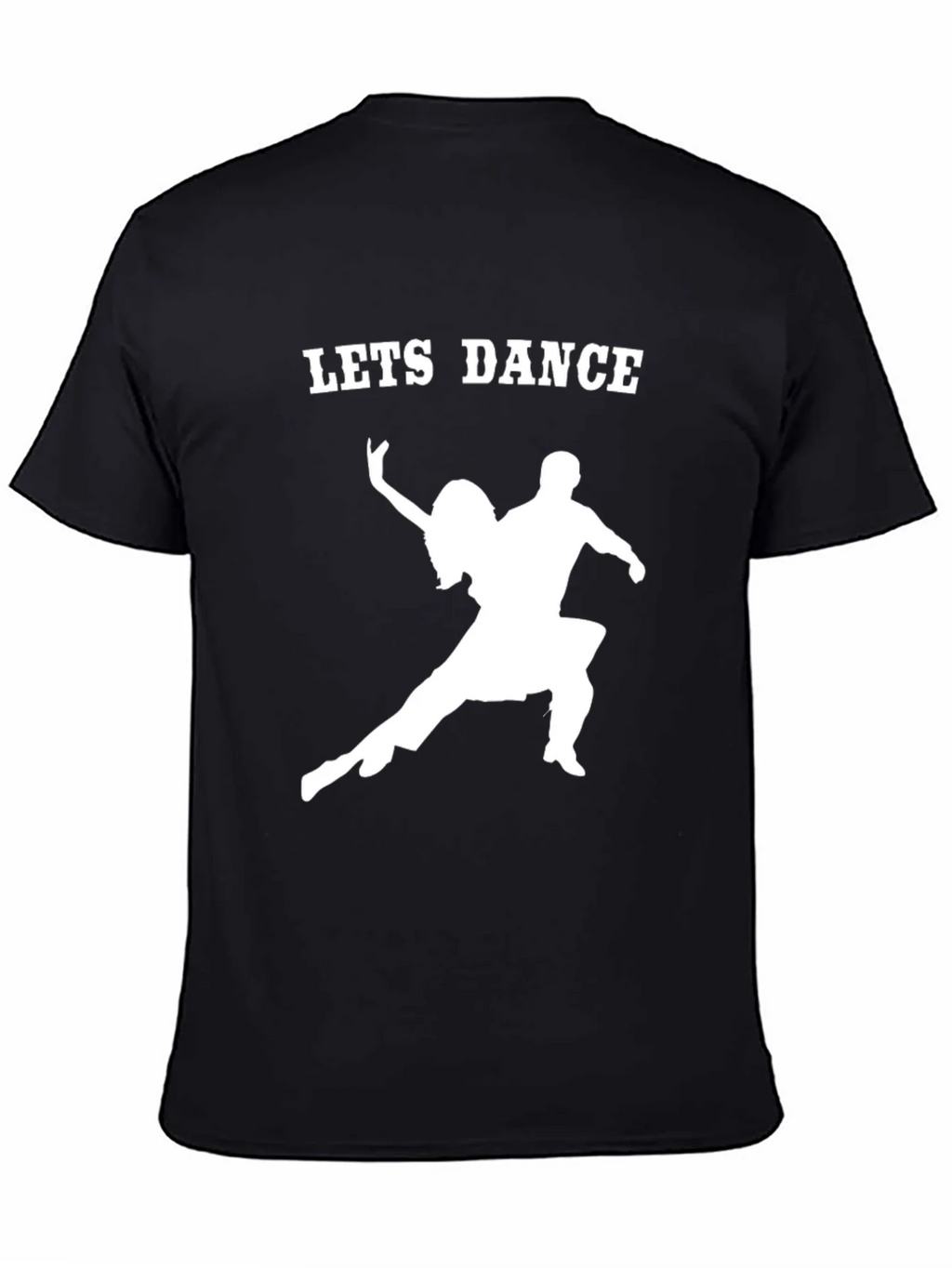 Lets Dance Graphic Tee - Black Cotton Shirt product image 4