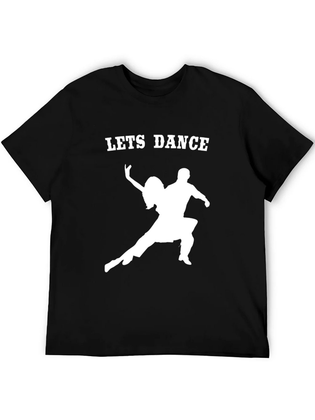 Lets Dance Graphic Tee - Black Cotton Shirt product image 5