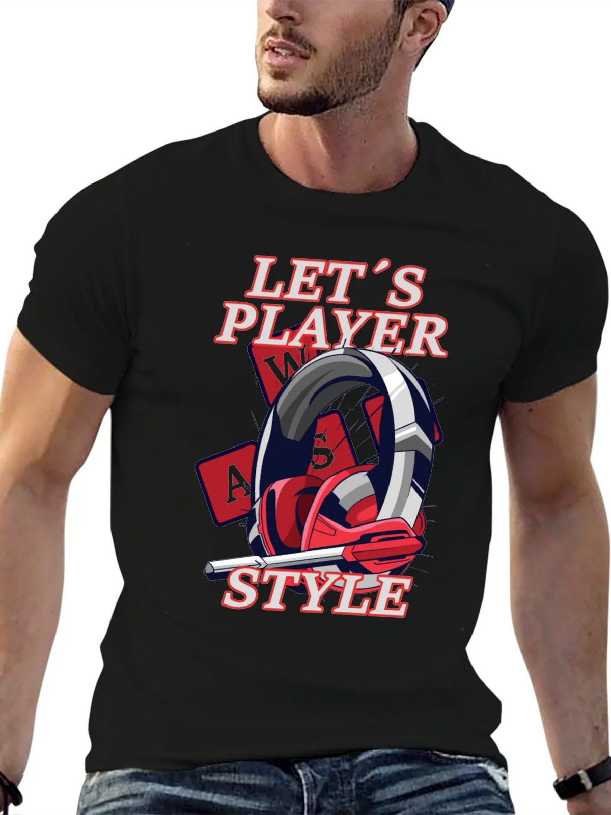 Lets Player Style T-Shirt product image 6