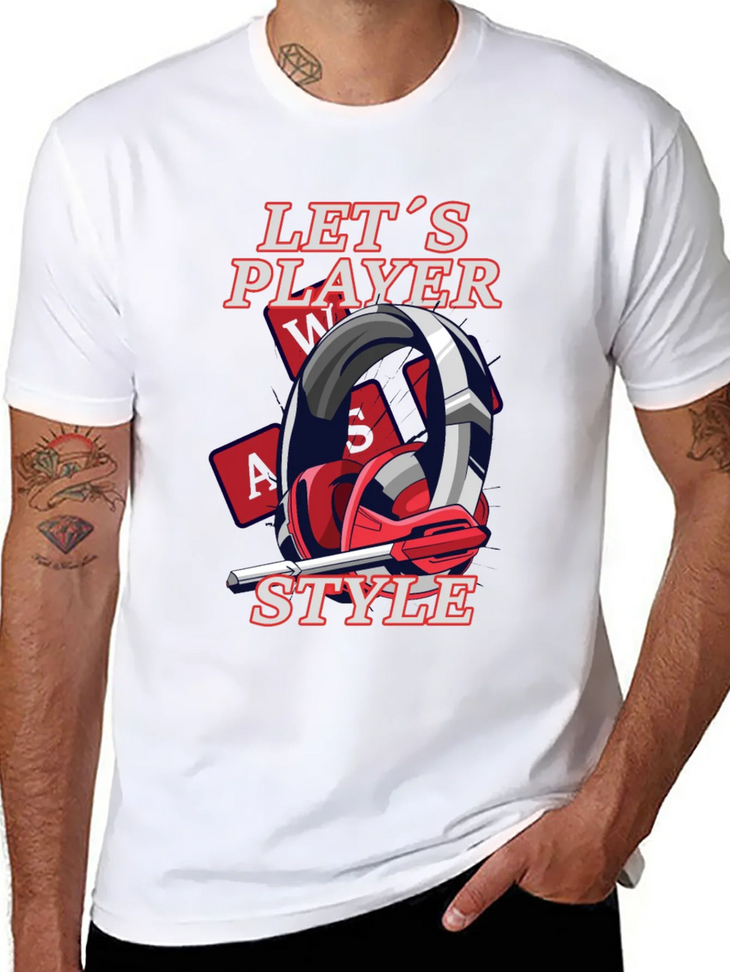 Lets Player Style T-Shirt product image 7