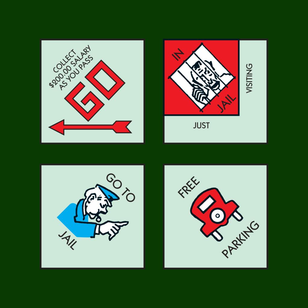 Monopoly Classic Corner Tiles Kid's Sweatshirt product image 7
