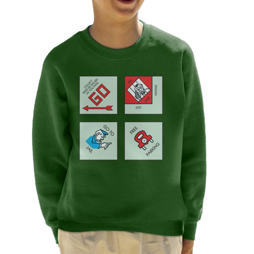 Monopoly Classic Corner Tiles Kid's Sweatshirt product image 6