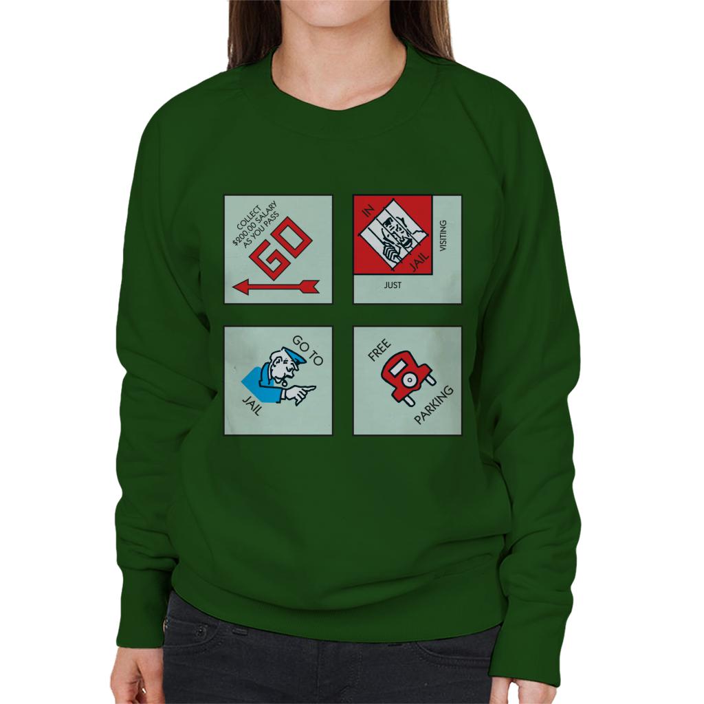 Monopoly Classic Corner Tiles Women's Sweatshirt product image 6