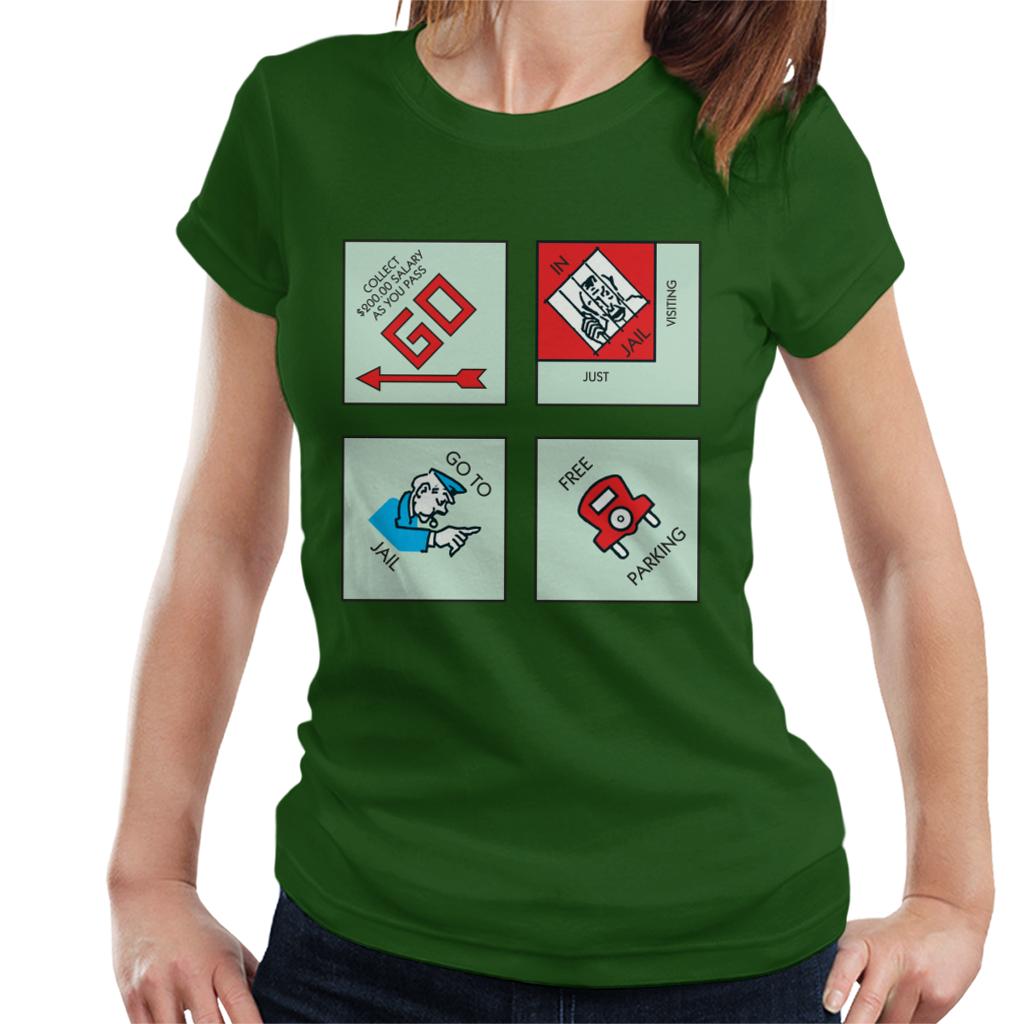 Monopoly Classic Corner Tiles Women's T-Shirt product image 6