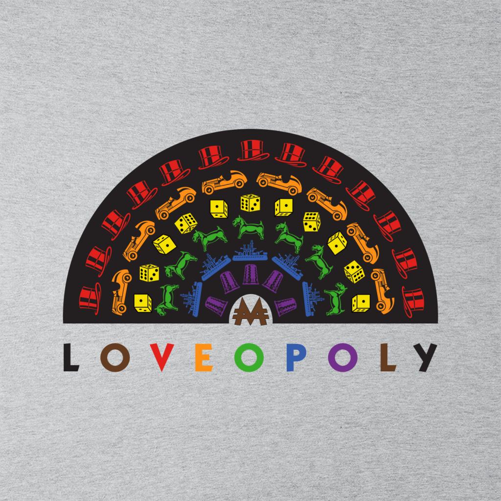 Monopoly Loveopoly Rainbow Character Tokens Kid's Hooded product image 2