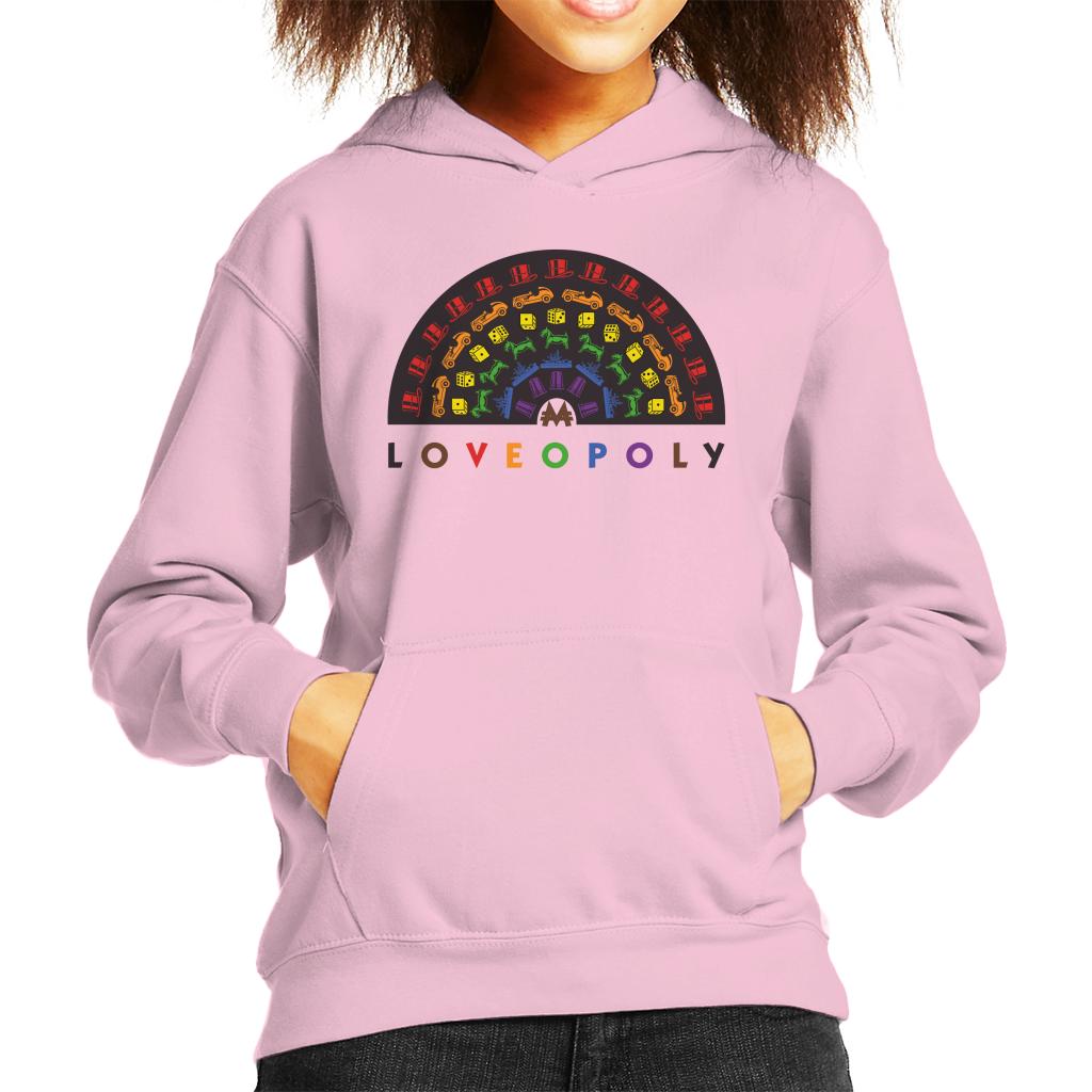 Monopoly Loveopoly Rainbow Character Tokens Kid's Hooded product image 6