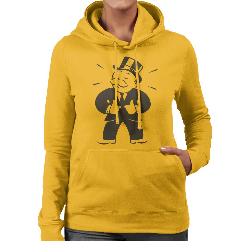 Monopoly Man Thumbs Up Women's Hooded Sweatshirt product image 6