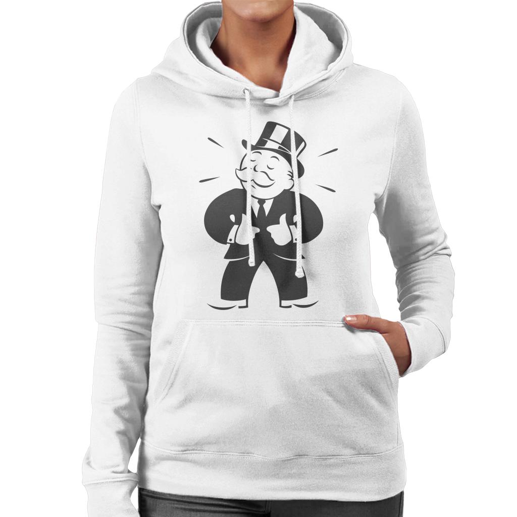Monopoly Man Thumbs Up Women's Hooded Sweatshirt product image 4