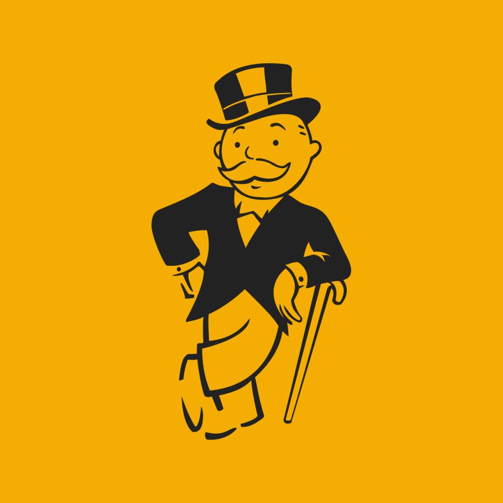 Monopoly Man Cane Lean Men's T-Shirt product image 7