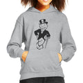 Monopoly Man Cane Lean Kid's Hooded Sweatshirt product image 1