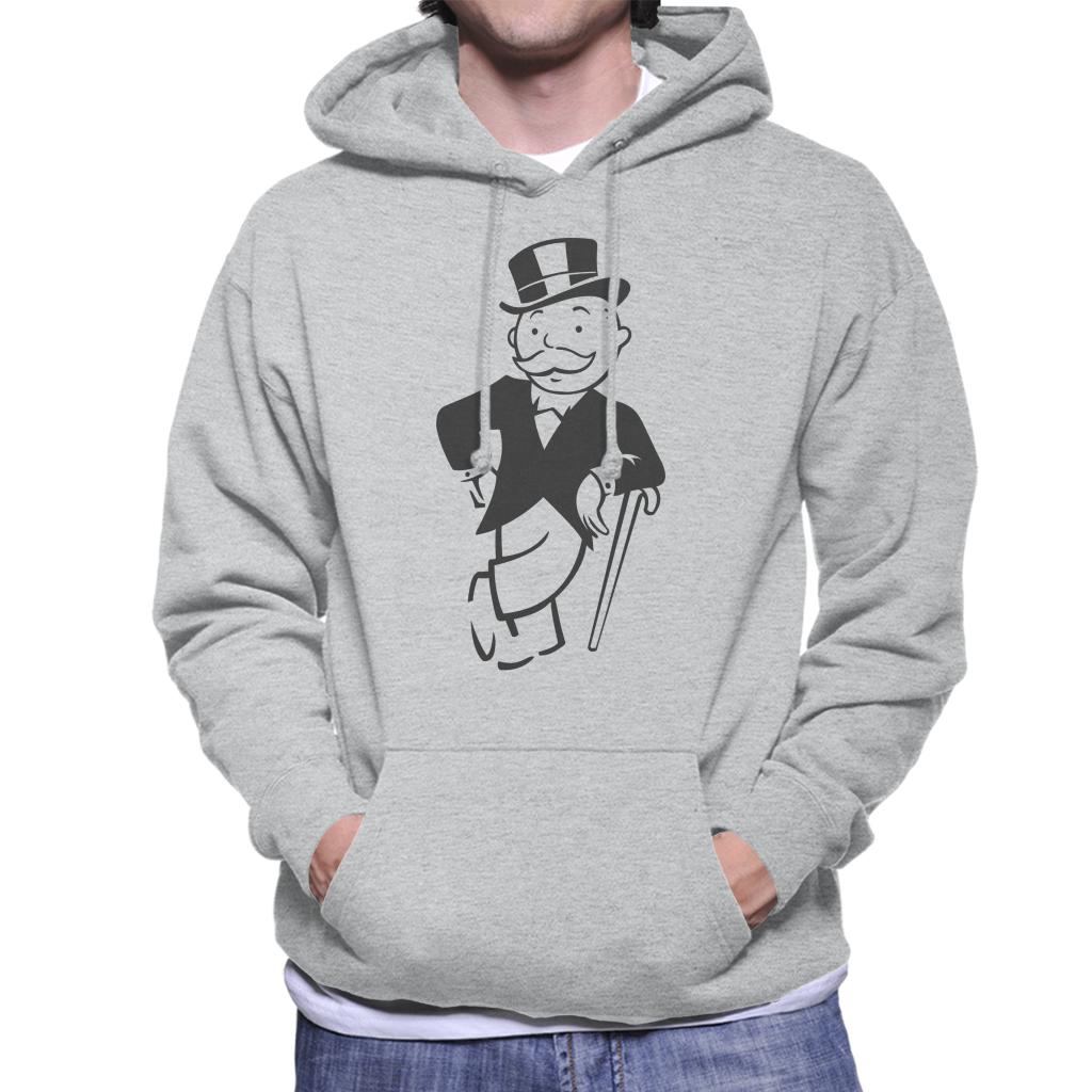 Monopoly Man Cane Lean Men's Hooded Sweatshirt product image 1