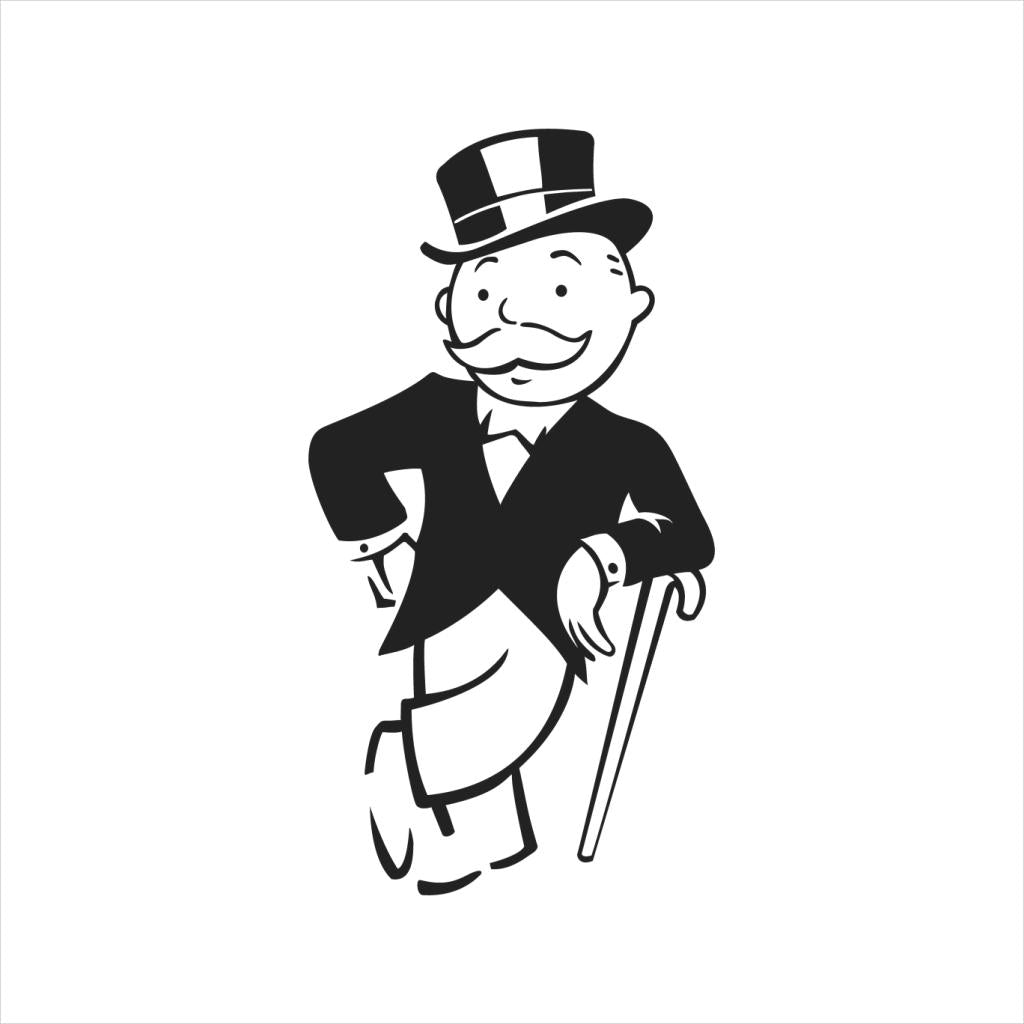 Monopoly Man Cane Lean Kid's T-Shirt product image 5