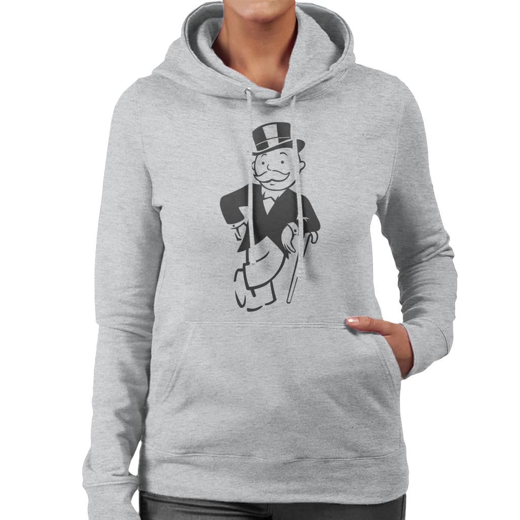 Monopoly Man Cane Lean Women's Hooded Sweatshirt product image 1