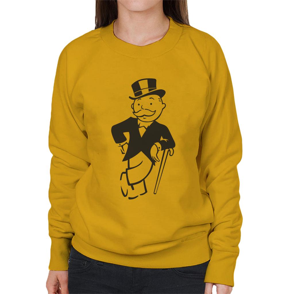 Monopoly Man Cane Lean Women's Sweatshirt product image 6