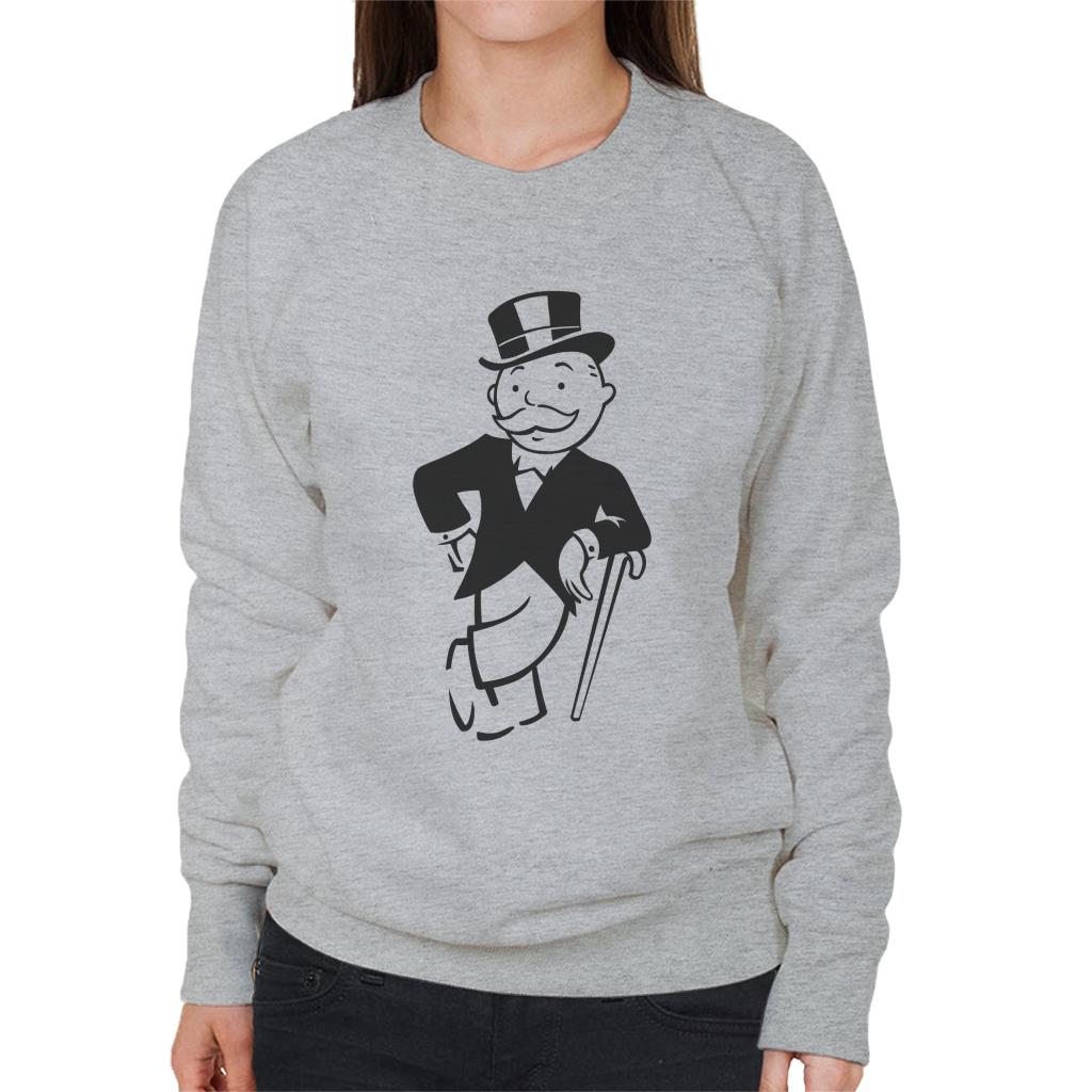 Monopoly Man Cane Lean Women's Sweatshirt product image 1
