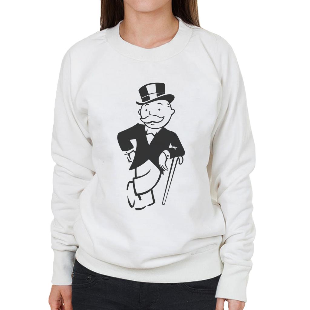 Monopoly Man Cane Lean Women's Sweatshirt product image 4