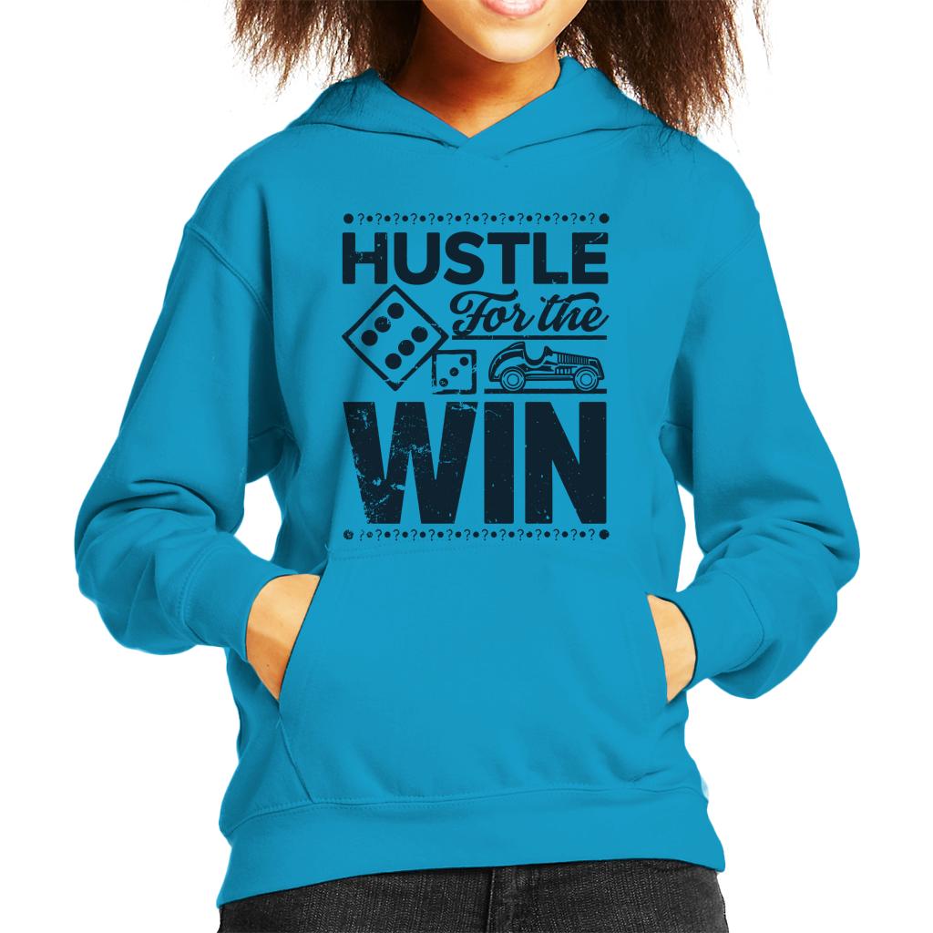 Monopoly Hustle For The Win Kid's Hooded Sweatshirt product image 1