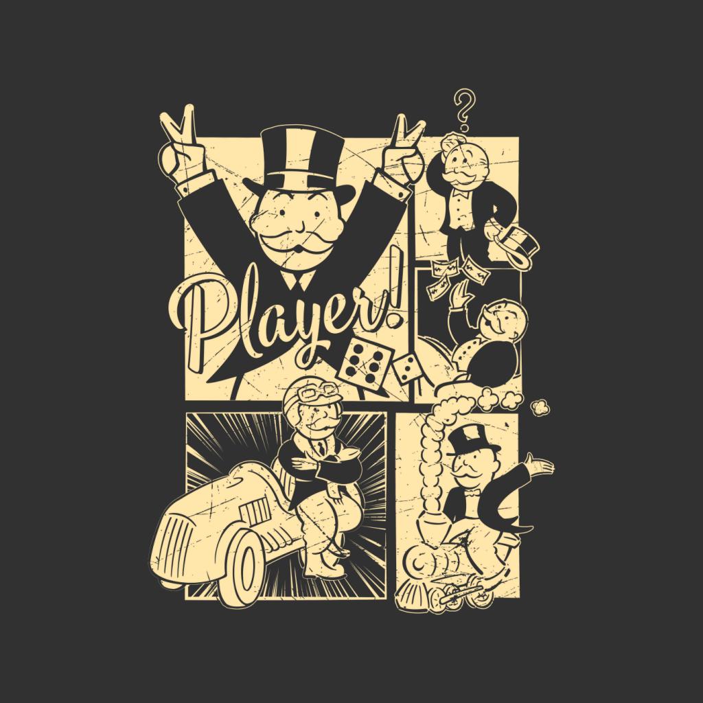 Monopoly Man Player Montage Women's Hooded Sweatshirt product image 5