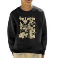 Monopoly Man Player Montage Kid's Sweatshirt product image 1
