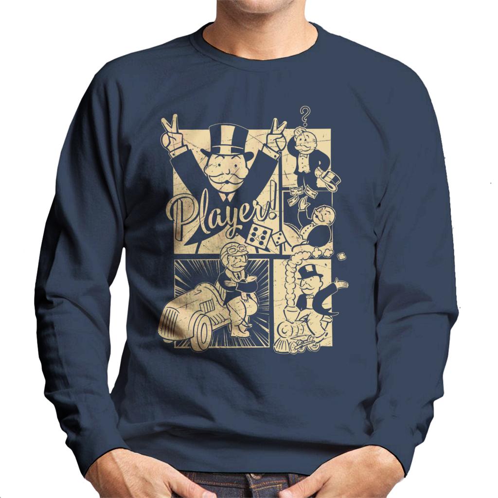 Monopoly Man Player Montage Men's Sweatshirt product image 6