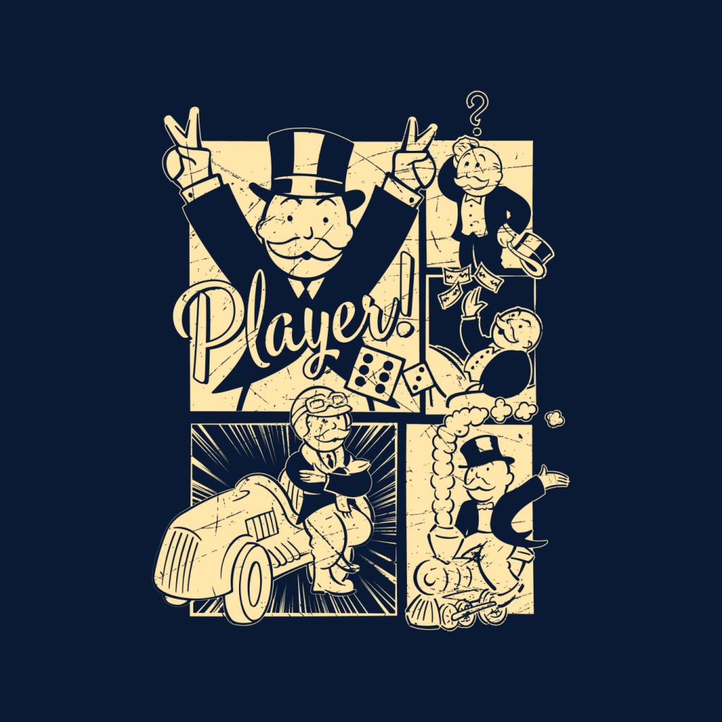Monopoly Man Player Montage Women's T-Shirt product image 7
