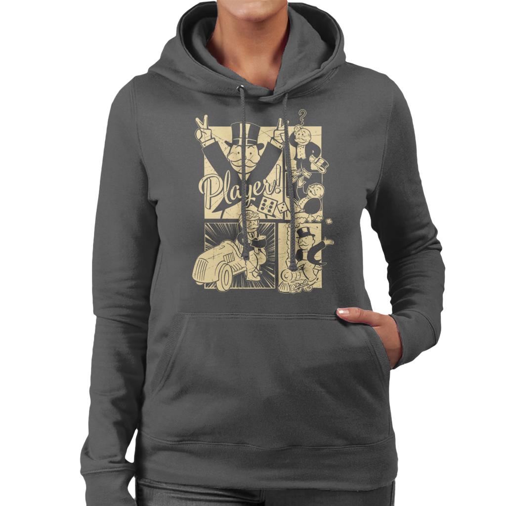 Monopoly Man Player Montage Women's Hooded Sweatshirt product image 4