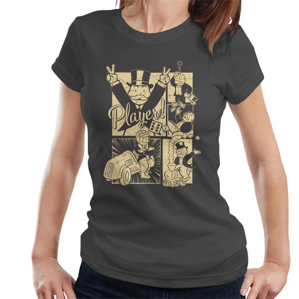 Monopoly Man Player Montage Women's T-Shirt product image 4