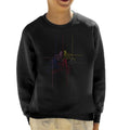 Power Rangers Action Pose Line Art Kid's Sweatshirt product image 1