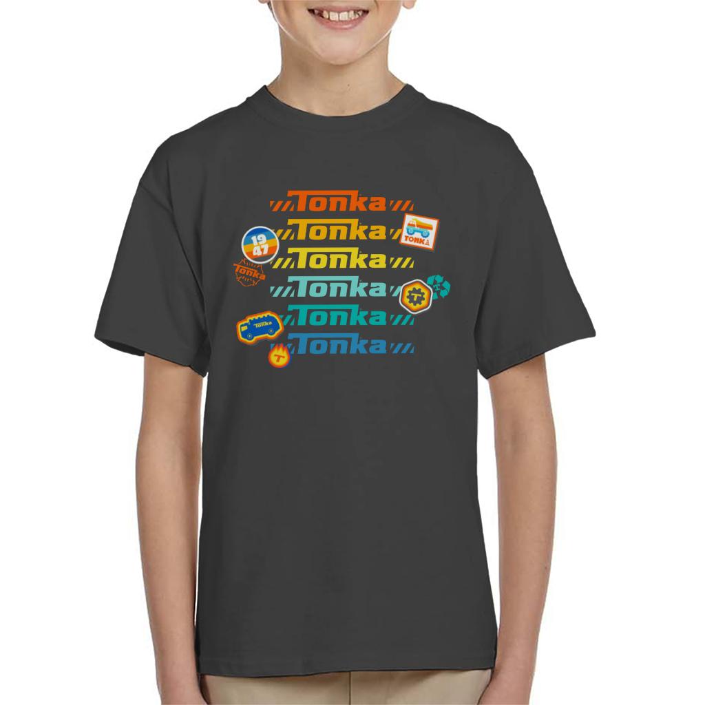 Tonka Rainbow Print Kid's T-Shirt product image 1