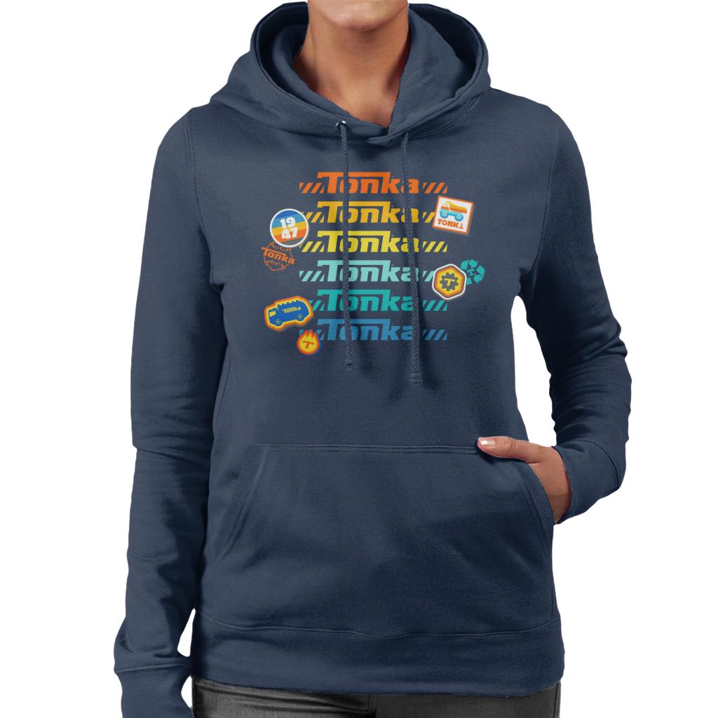 Tonka Rainbow Print Women's Hooded Sweatshirt product image 4
