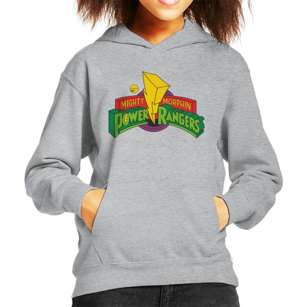 Power Rangers Classic Mighty Morphin Logo Kid's Hooded product image 1