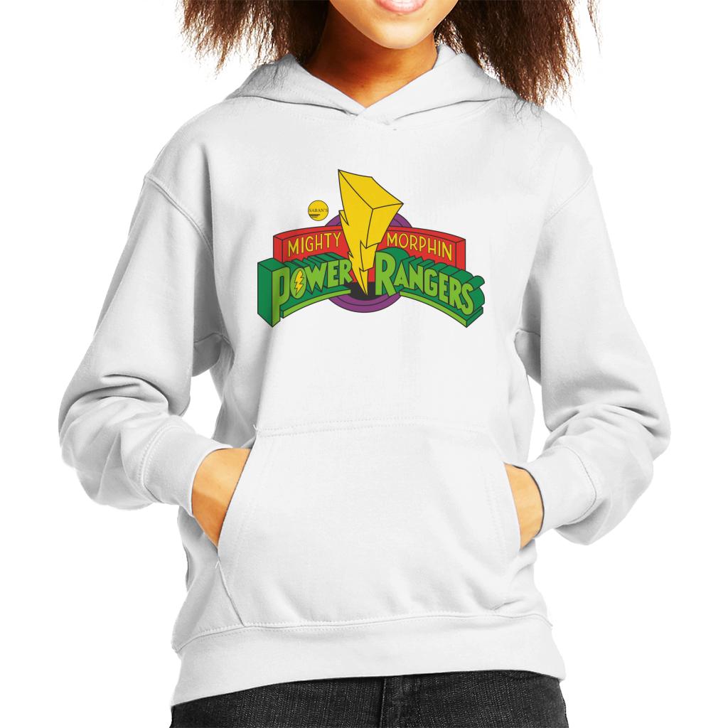 Power Rangers Classic Mighty Morphin Logo Kid's Hooded product image 6