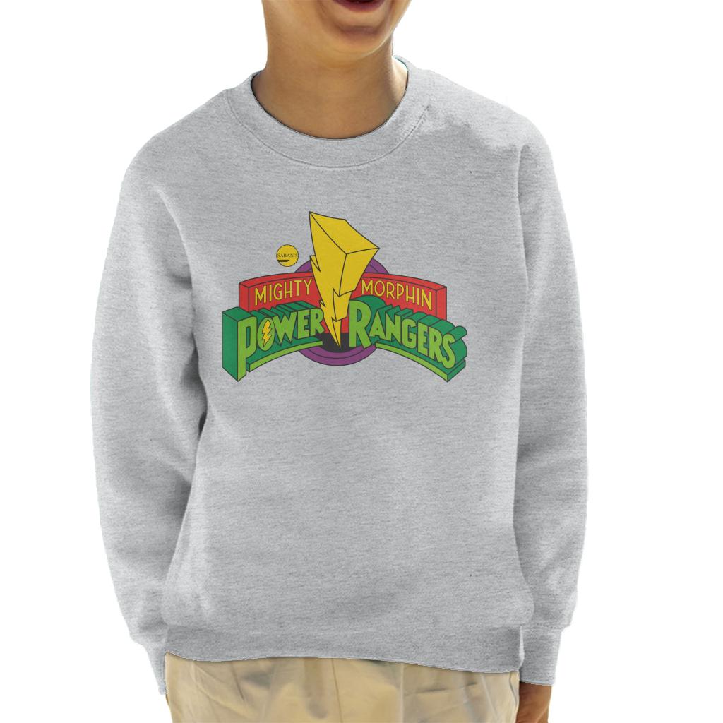 Power Rangers Classic Mighty Morphin Logo Kid's Sweatshirt product image 1