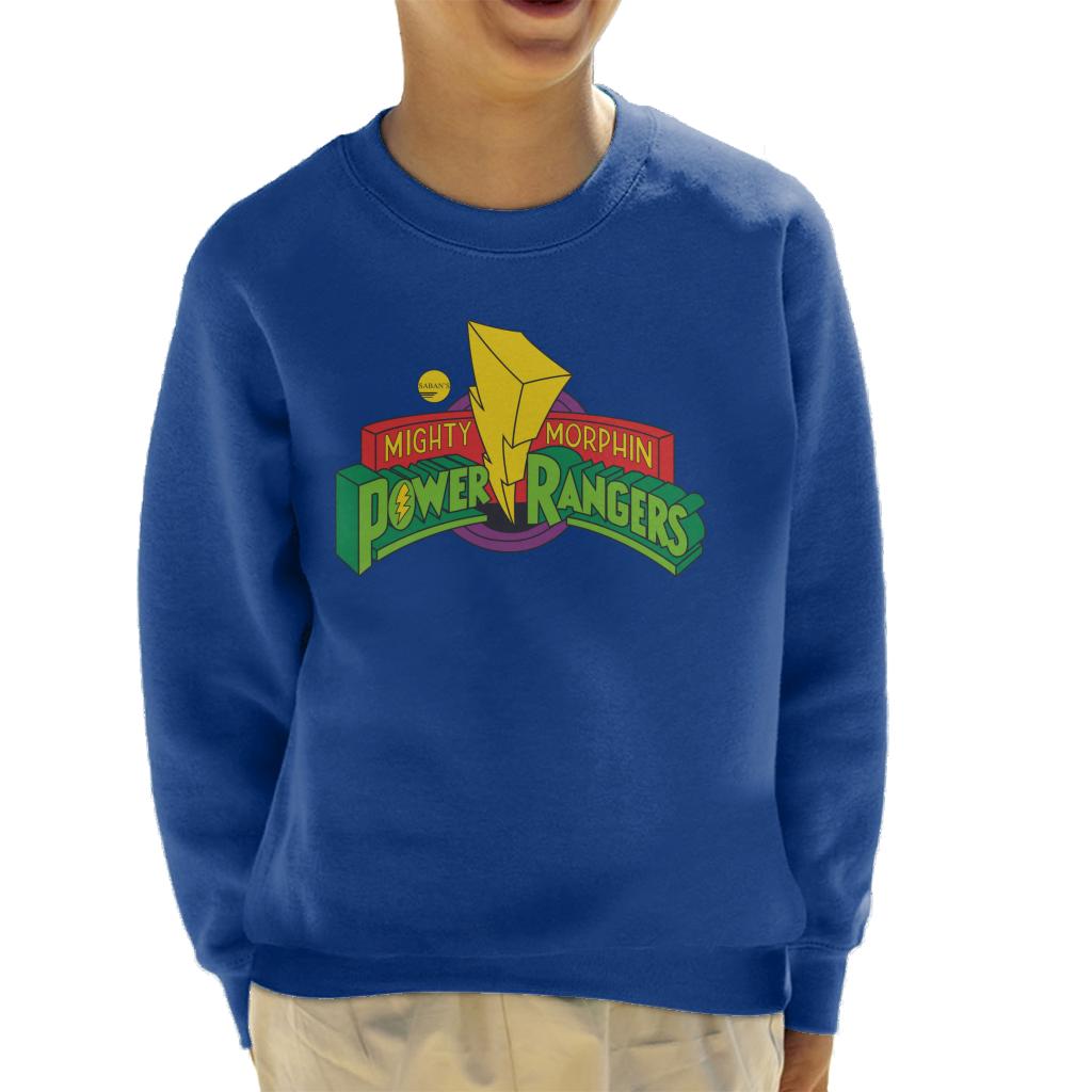 Power Rangers Classic Mighty Morphin Logo Kid's Sweatshirt product image 4