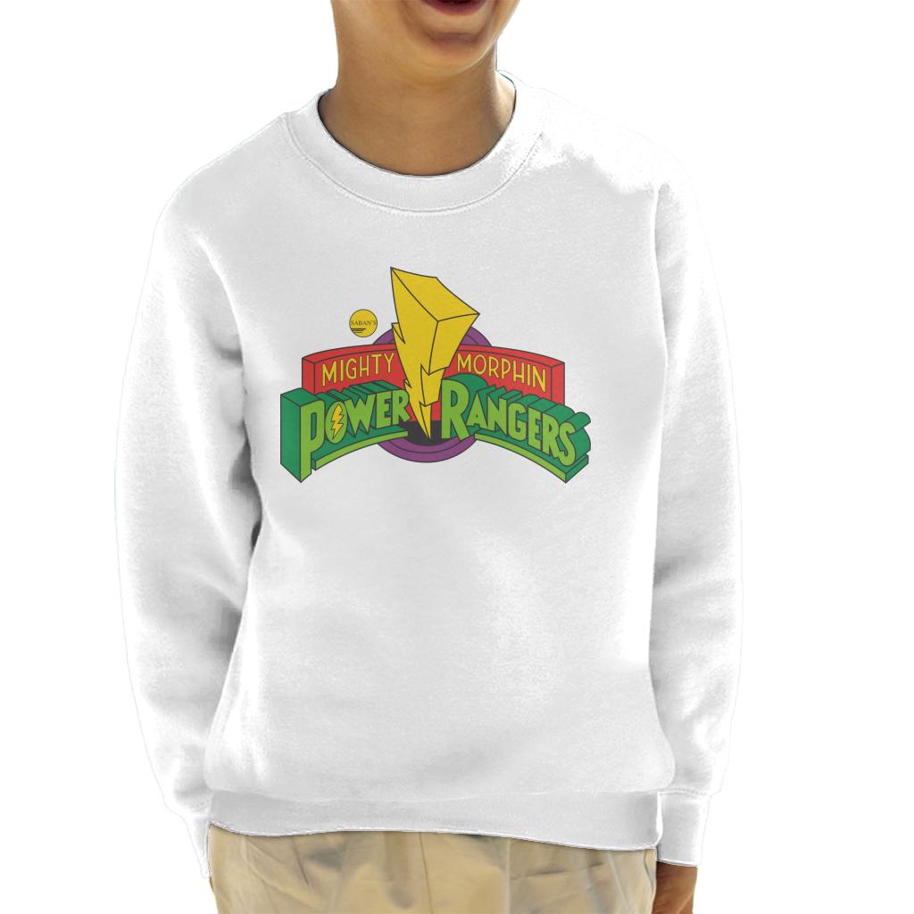 Power Rangers Classic Mighty Morphin Logo Kid's Sweatshirt product image 6