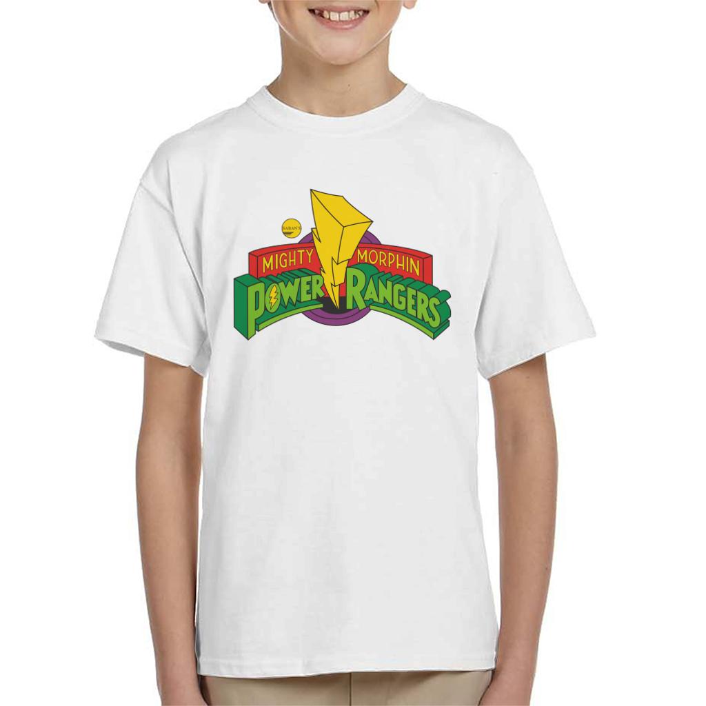 Power Rangers Classic Mighty Morphin Logo Kid's T-Shirt product image 4