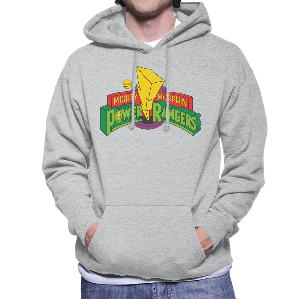 Power Rangers Classic Mighty Morphin Logo Men's Hooded product image 1