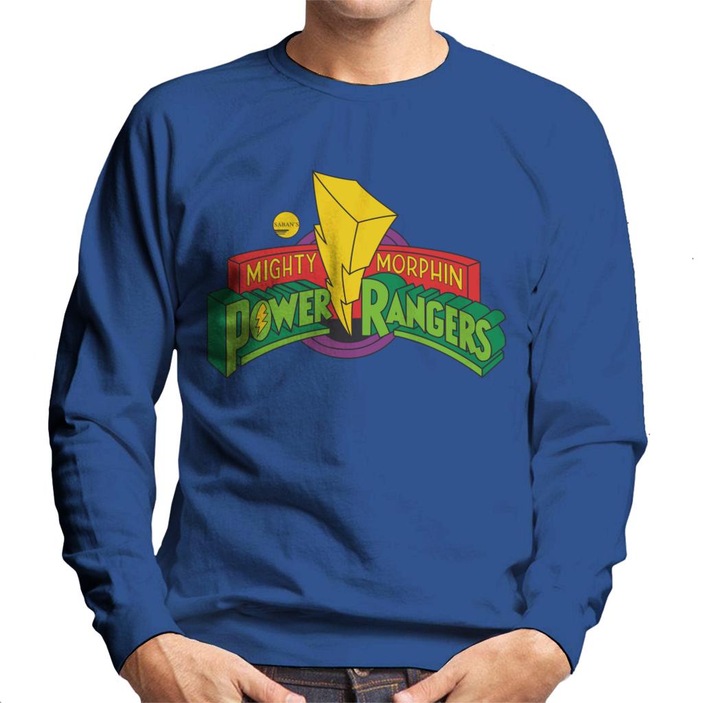 Power Rangers Classic Mighty Morphin Logo Men's Sweatshirt product image 6