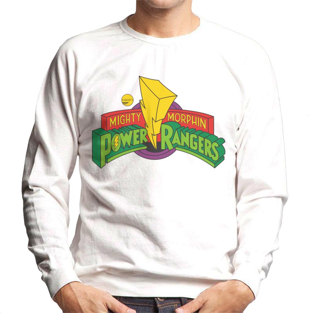 Power Rangers Classic Mighty Morphin Logo Men's Sweatshirt product image 4