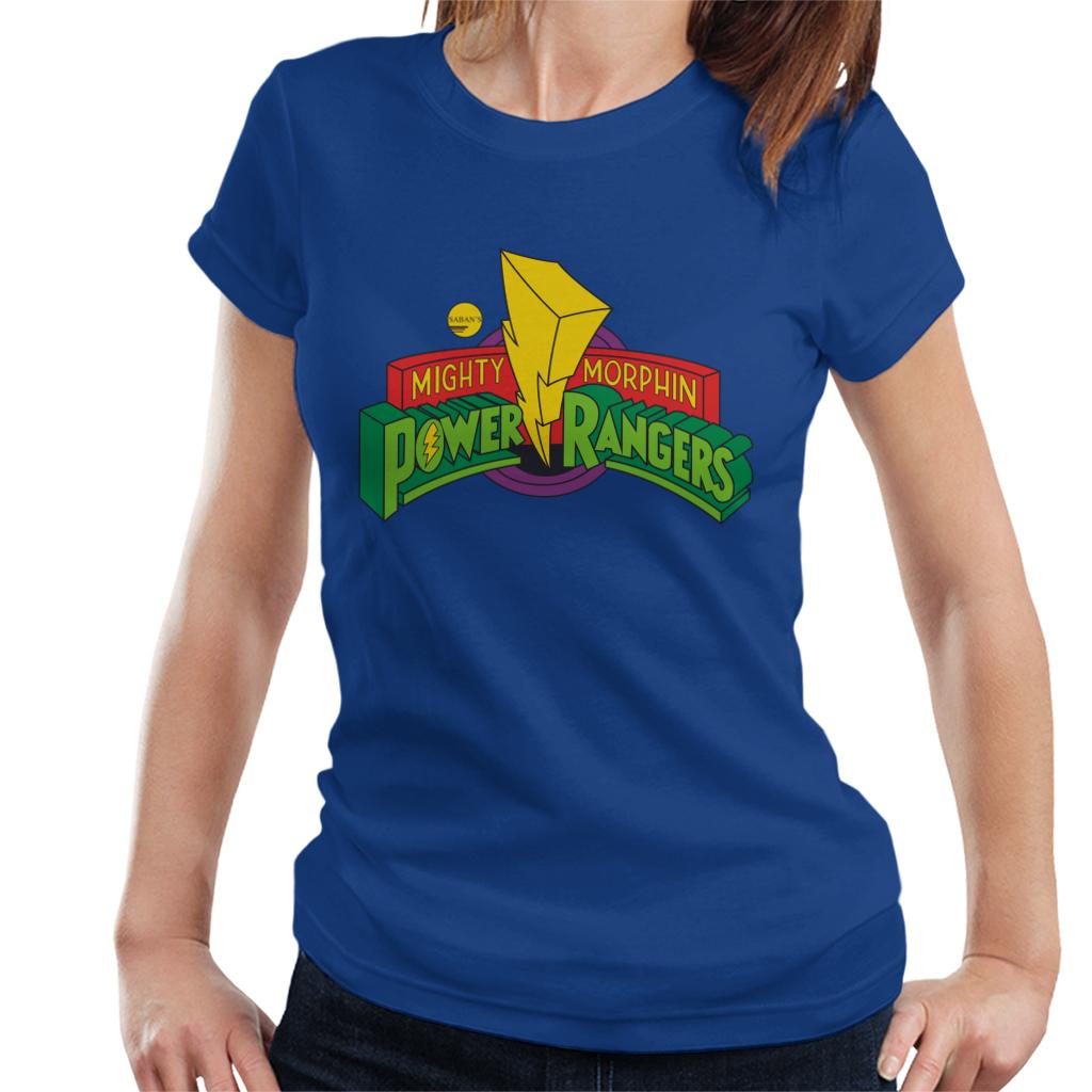 Power Rangers Classic Mighty Morphin Logo Women's T-Shirt product image 6