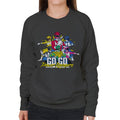 Power Rangers Go Go Retro 90s Women's Sweatshirt product image 1